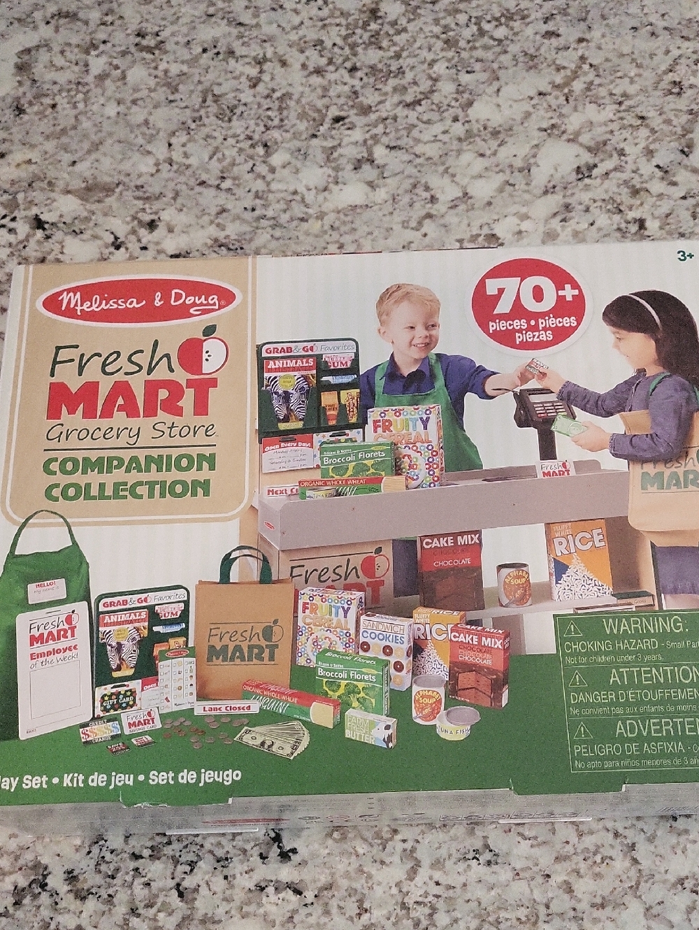 Melissa & Doug Fresh Mart Grocery Store Playset - Companion Collection NEW